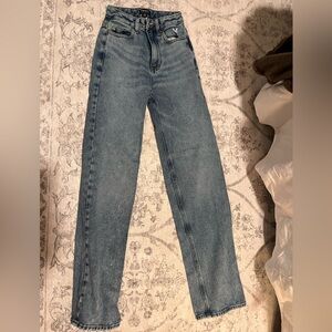 Pacsun Playboy jeans with Rip on back of leg! only worn like 3 times!! highwasit